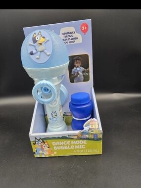 Light Blue Kids Bubble Microphone – Dance Mode Bubble Mic
